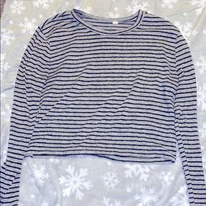 Cropes striped long sleeve